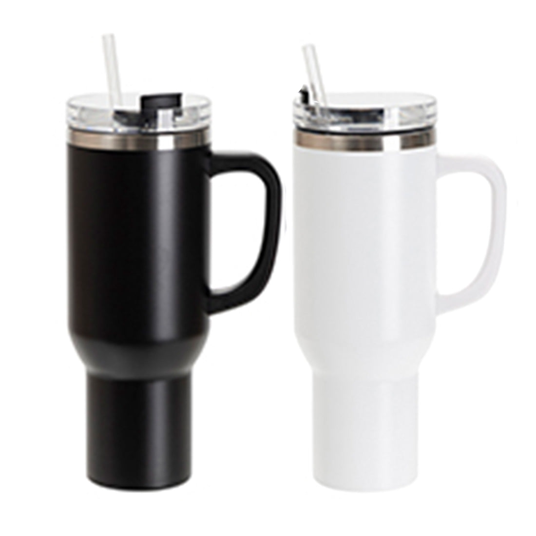 40oz/1200ml Engraving Stainless Steel Travel Tumbler w/ Straw - Joto Imaging Supplies